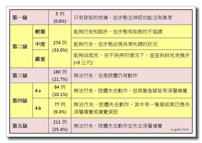 椎間盤突出 vs 貴人紋